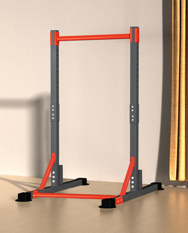 Pull Up Bar Tower - スチール製自立式パワータワー懸垂ステーション屋内外フィットネスワークアウトチンニングバー固定式パワータワー