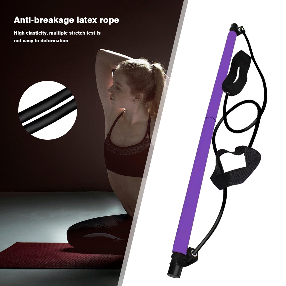 Home Gym Options - フィットネスバースティック 軽量レースエクステンションスティック 滑り止めトレッド ジムや家庭用