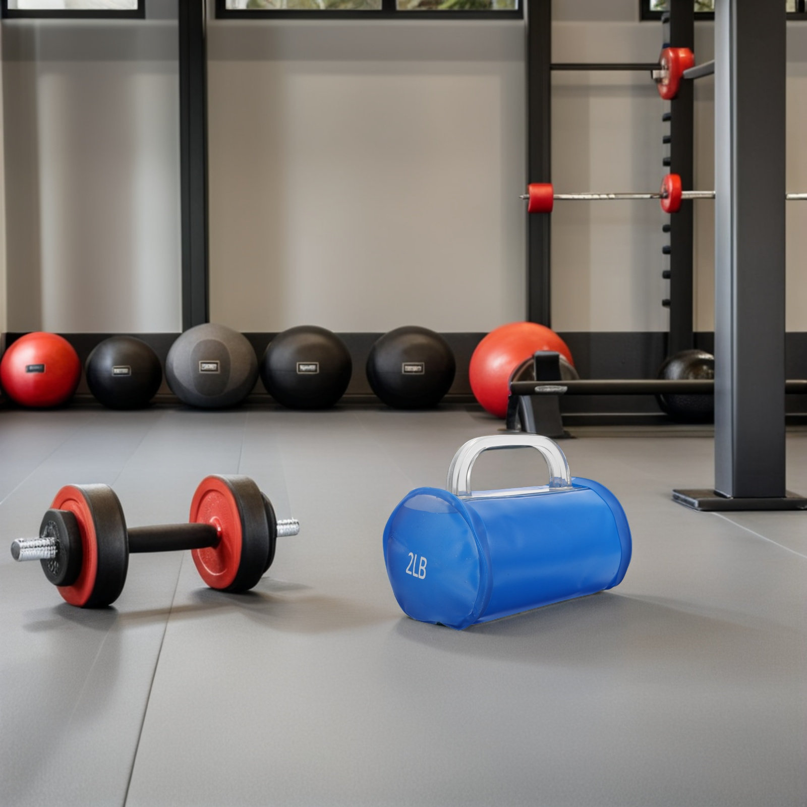 Home Gym Dumbbell Workout - 2個セット 調節可能な水入りダンベル ポータブル 軽量 ホームジム ワークアウト