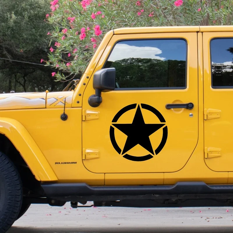 Weight Plate Bumper - 車のステッカーミリタリースターダイカットビニールデカール防水自動車装飾車体バンパーリアウィンドウ