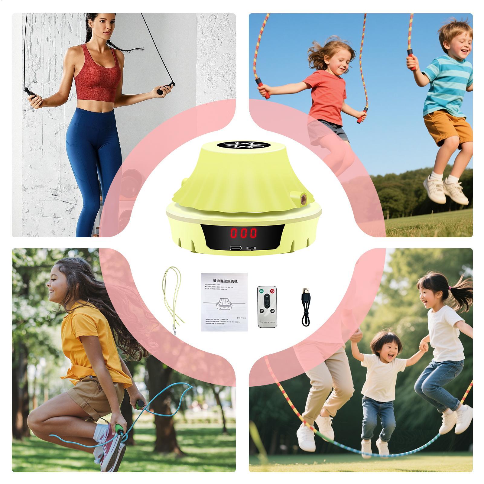 自動ジャンプトレーナー LCDカウンター付き 自動ポータブル - Home Gym For Kids のレビューと価格