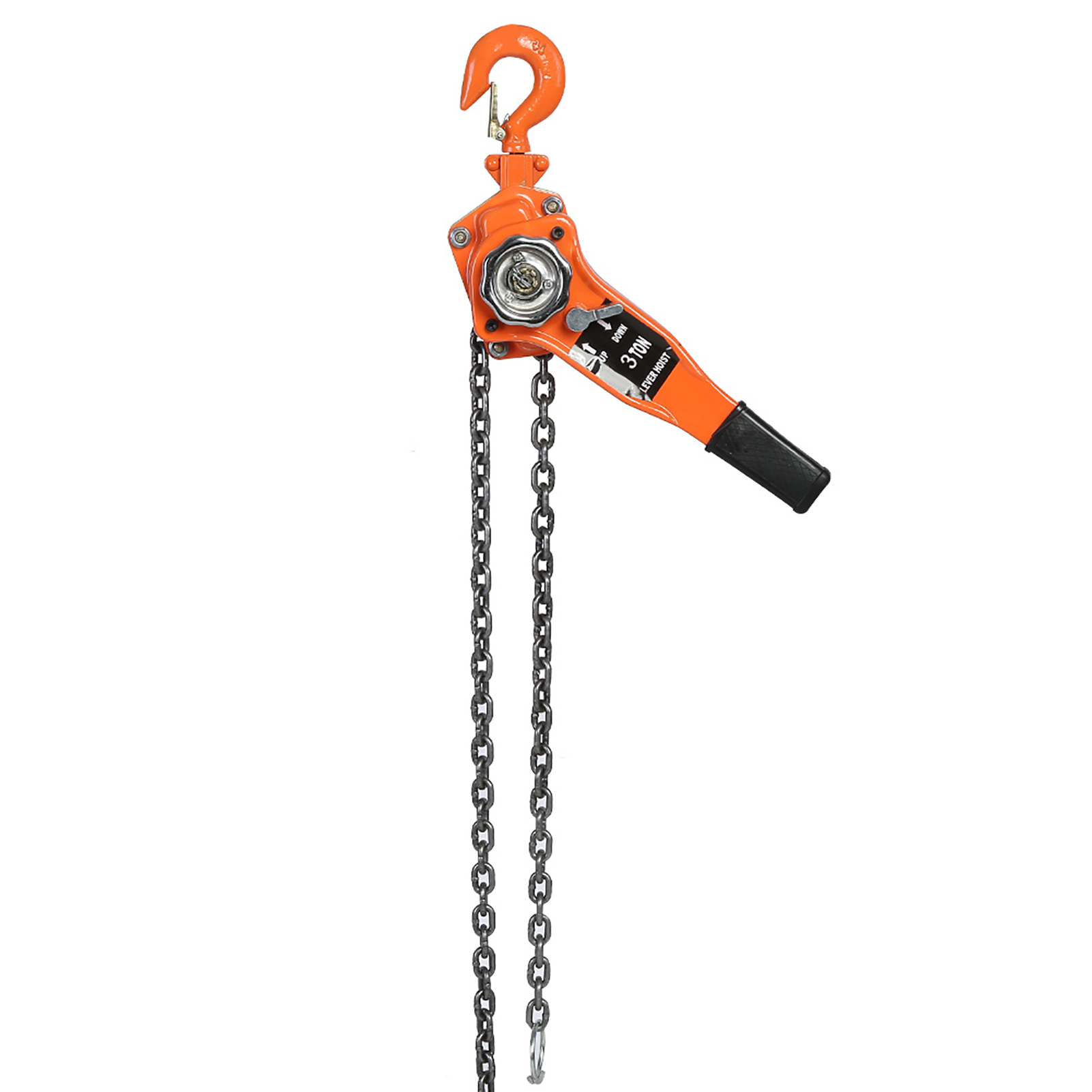 レバーホイストプーリーホイストチェーンブロックオレンジ色3t - Pull Up Bar Tower のレビューと価格