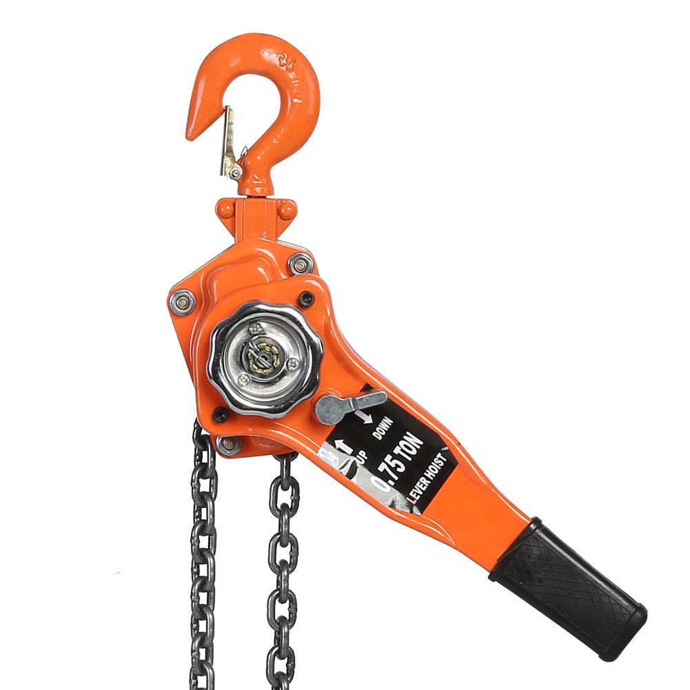レバーホイストプーリーホイストチェーンブロックオレンジ色3t - Pull Up Bar Tower のレビューと価格