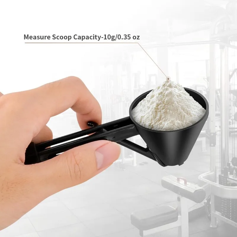 1 個マルチユース計量スプーン漏斗プロテインコーヒー用に再利 - Home Gym Options のレビューと価格