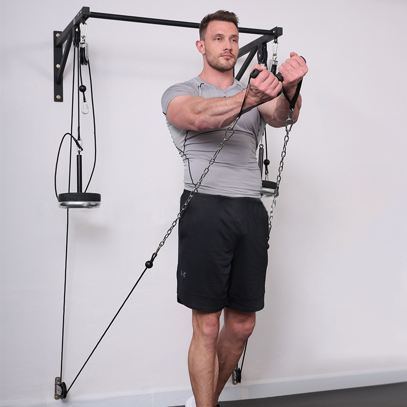 ケーブルエクササイズプーリー,上腕二頭筋,筋力トレーニング, - Home Gym Diy Pulley System のレビューと価格