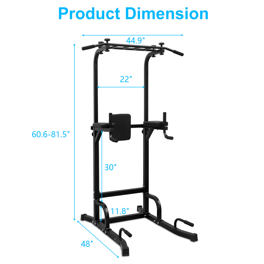 Ye Power Tower プルアップバーとディップステー - Pull Up Bar Tower のレビューと価格