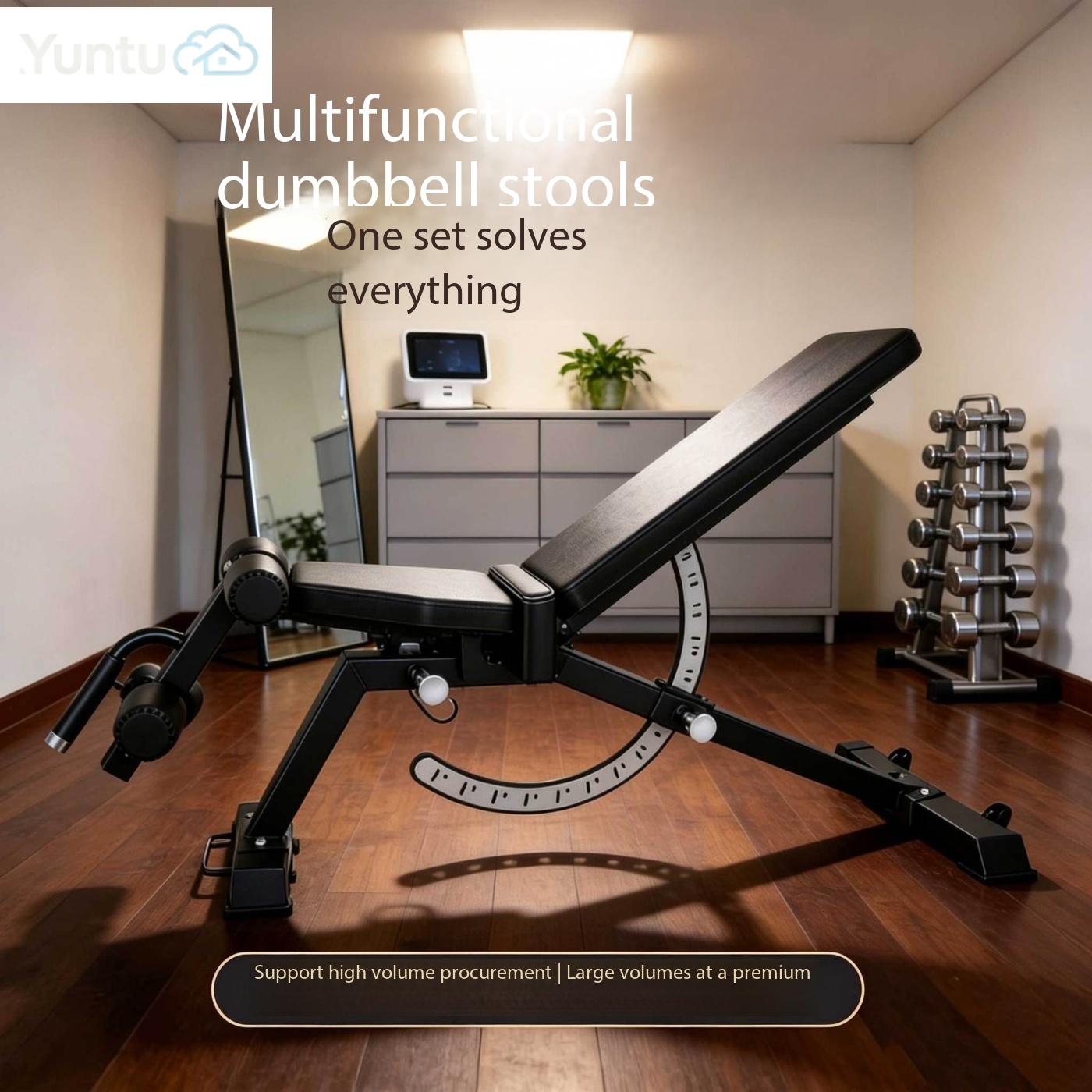 多機能折りたたみ式ウェイトホームジムワークアウトベンチ、調整 - Home Gym Dumbbell Workout のレビューと価格