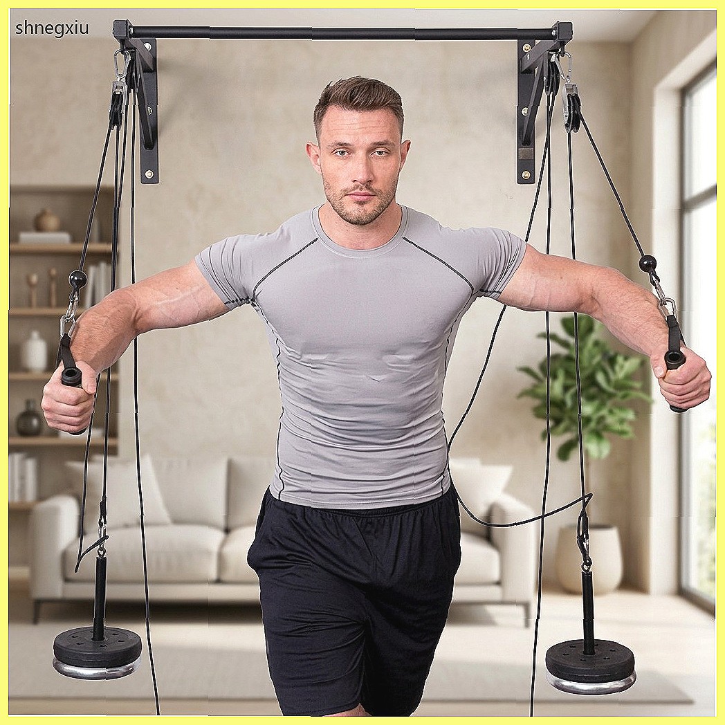 壁掛け式DIYフィットネスプーリーシステム（上腕二頭筋・上腕 - Home Gym Diy Pulley System のレビューと価格