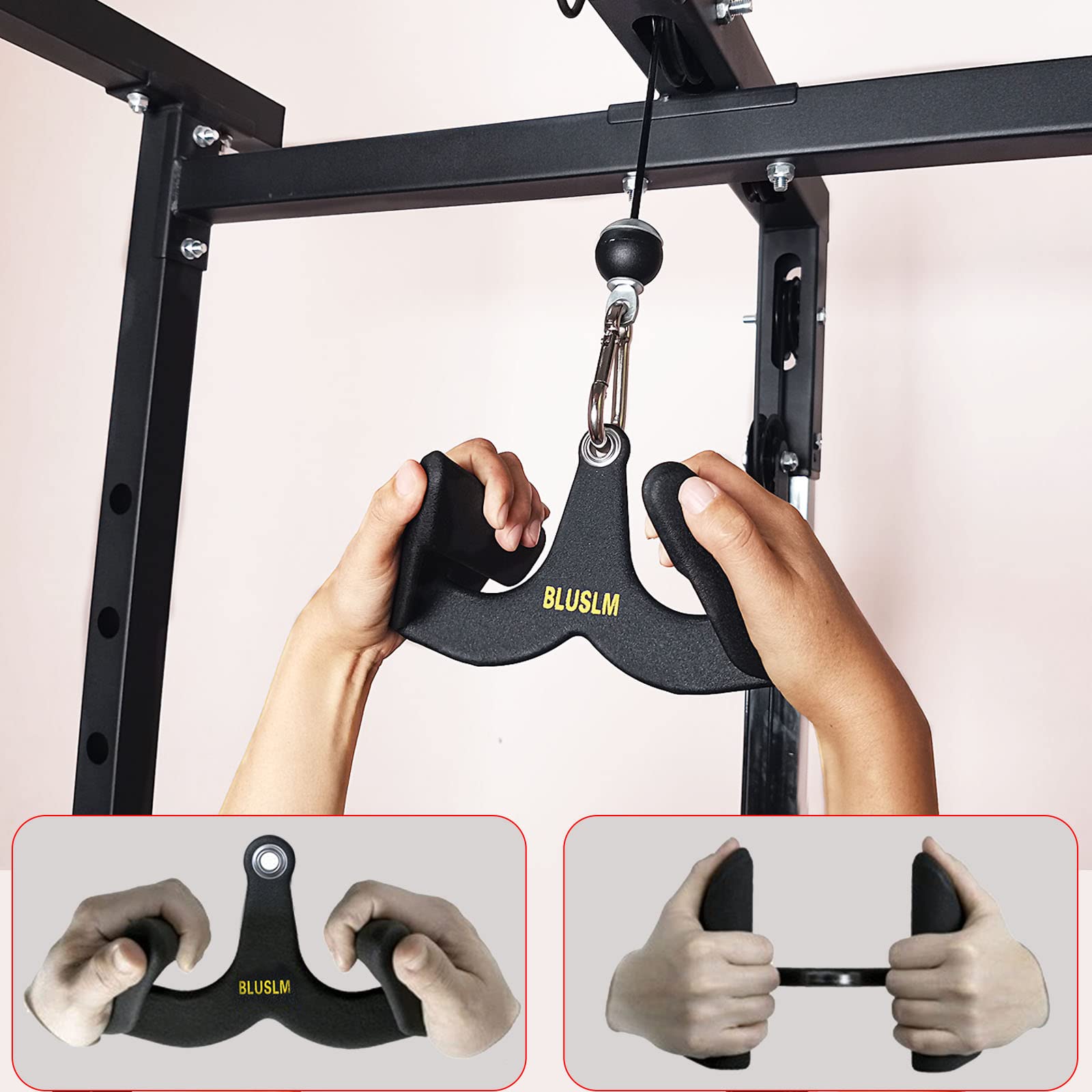 ホームジムフィットネスラットプルダウンハンドルグリップトレー - Lat Pulldown Cable のレビューと価格