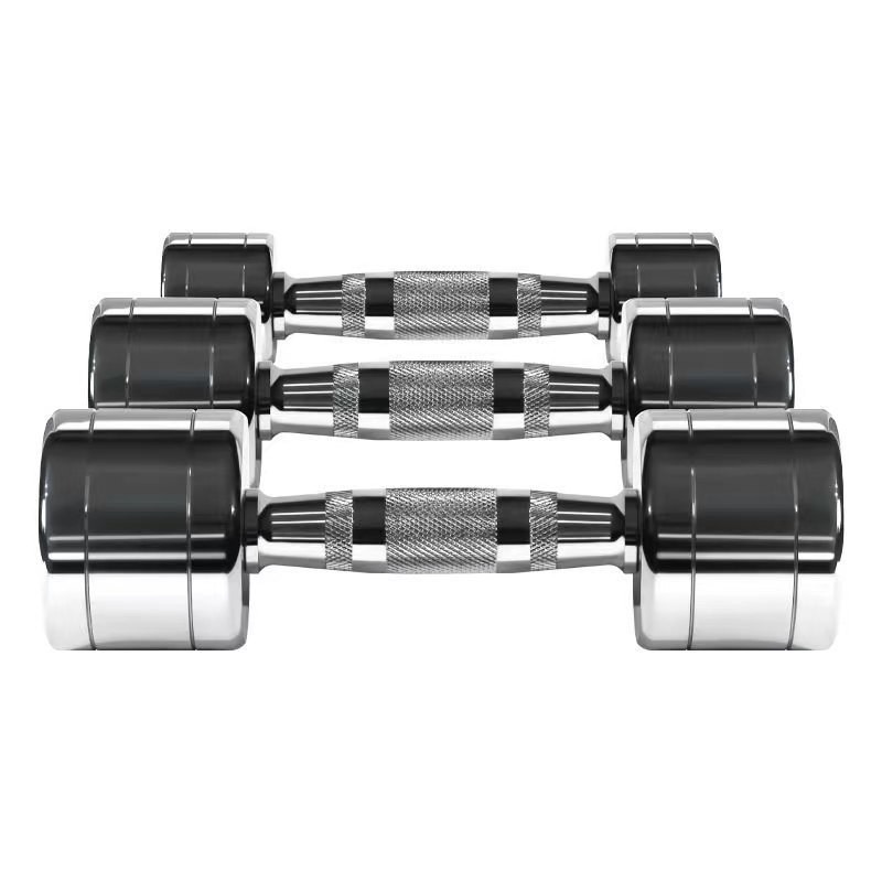 2個セット スチールダンベル 超コンパクト ハンドル付き 1 - Home Gym Dumbbell Workout のレビューと価格
