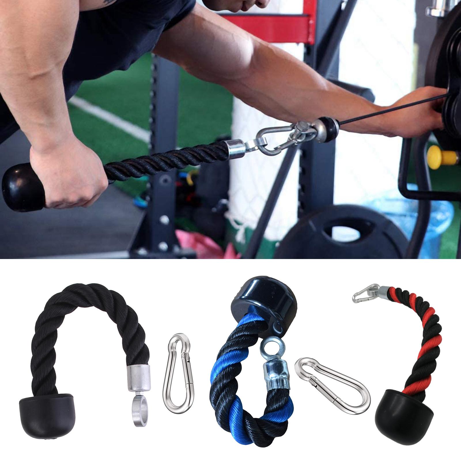 ロープ付きのシングルグリッププーリー,牽引バー,ハンドル,筋 - Lat Pulldown Cable のレビューと価格