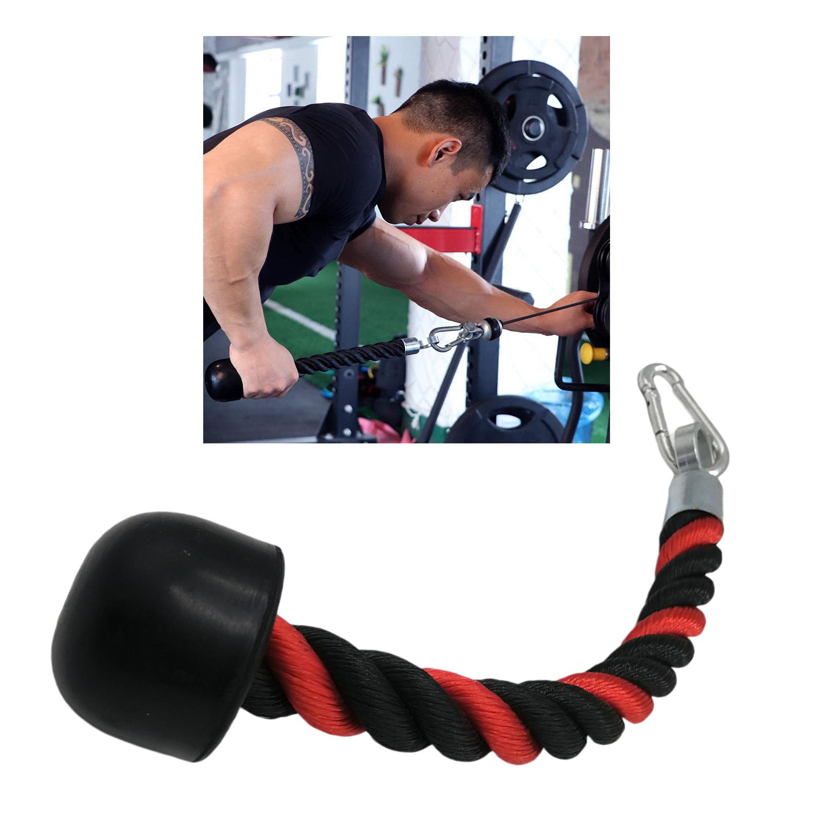 ロープ付きのシングルグリッププーリー,牽引バー,ハンドル,筋 - Lat Pulldown Cable のレビューと価格