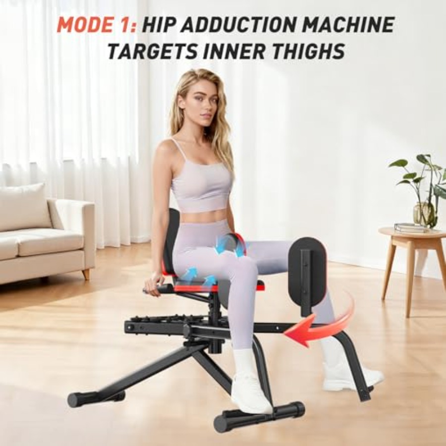 ホームジム用ヒップアブダクター・アダクターマシン、スチールフ - Home Gym Resistance のレビューと価格