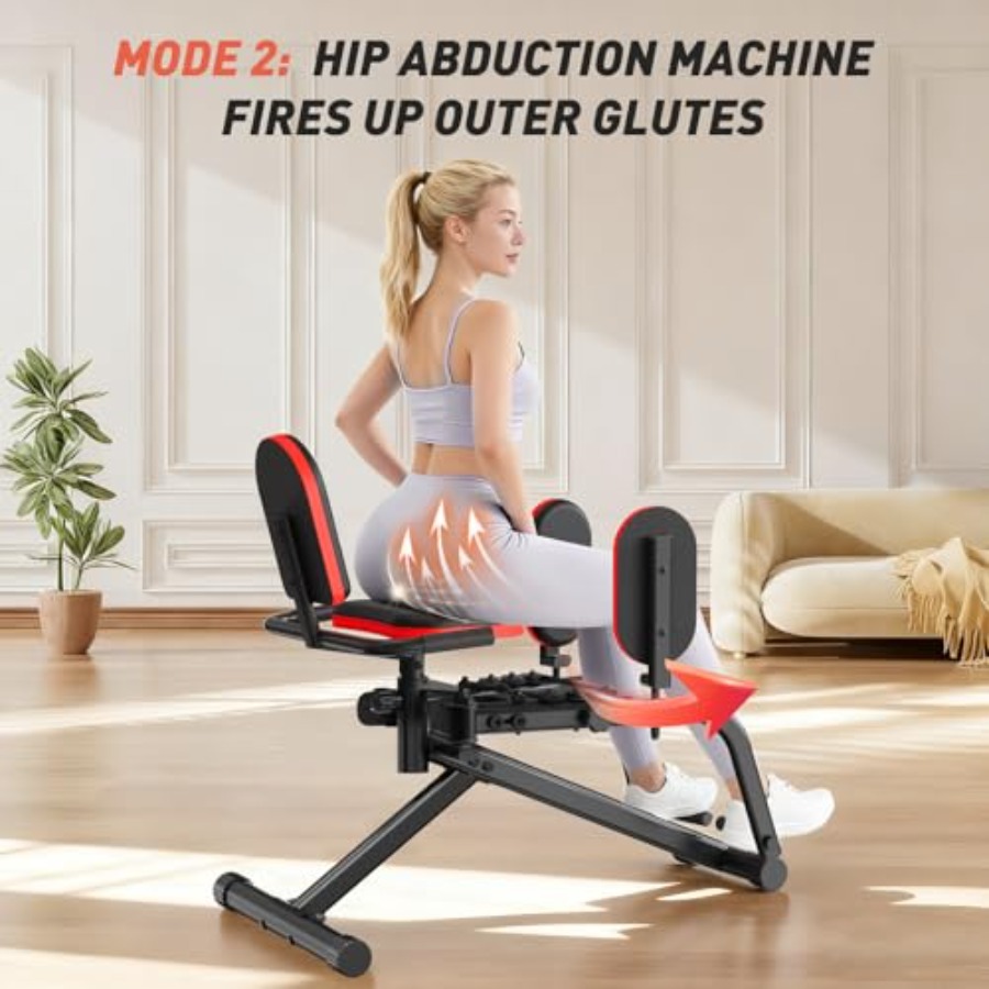 ホームジム用ヒップアブダクター・アダクターマシン、スチールフ - Home Gym Resistance のレビューと価格