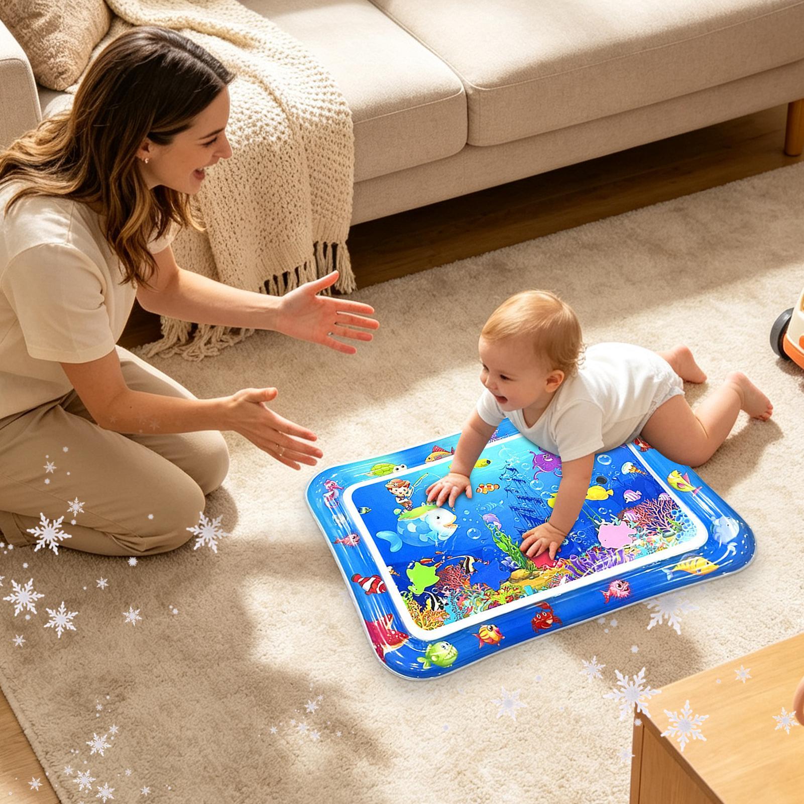 子供用水遊びマット漫画海の動物柄インフレータブル感覚パッド子 - Home Gym For Kids のレビューと価格