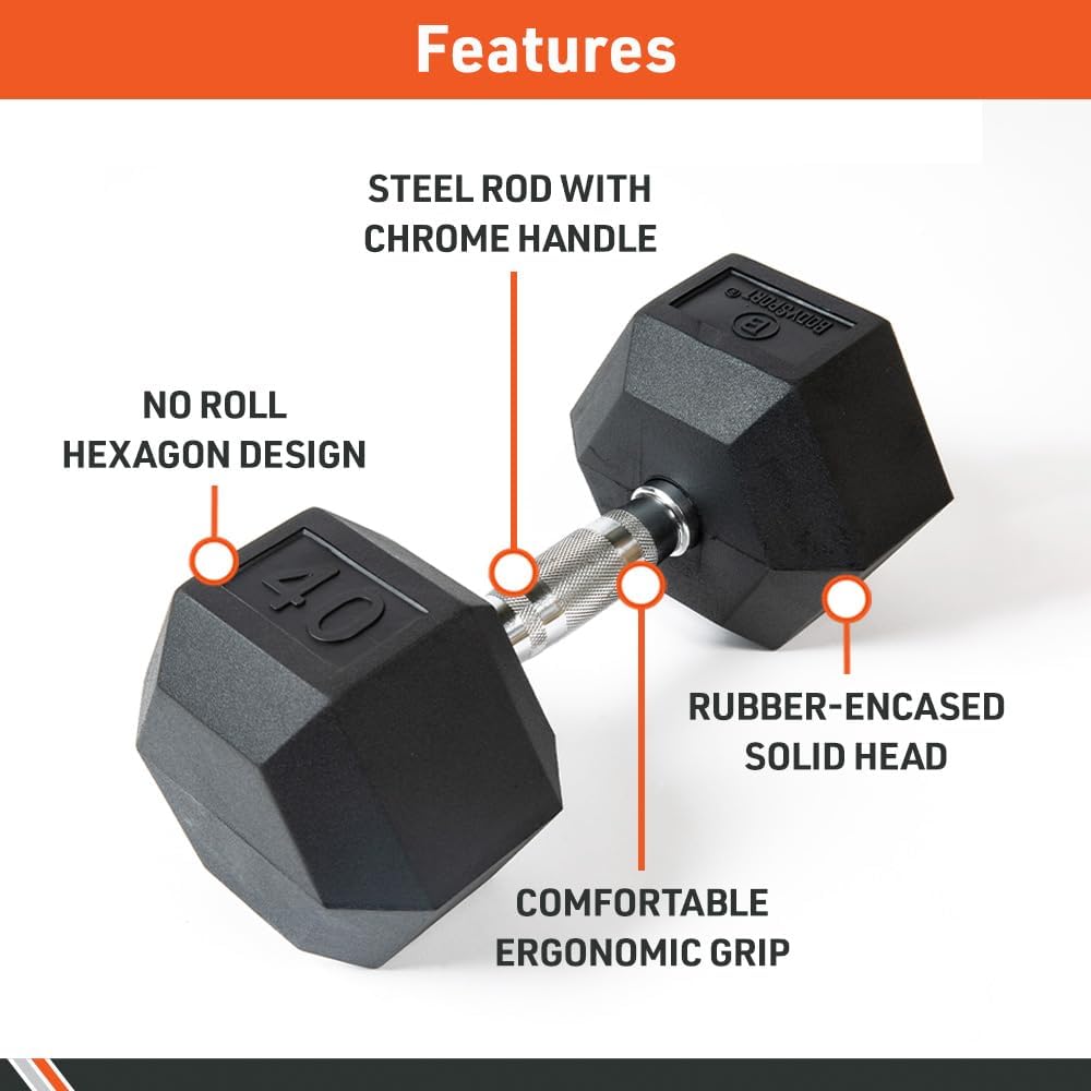 ラバーコーティング六角ダンベルを使ったホームジム筋力トレーニ - Home Gym Dumbbell Workout のレビューと価格