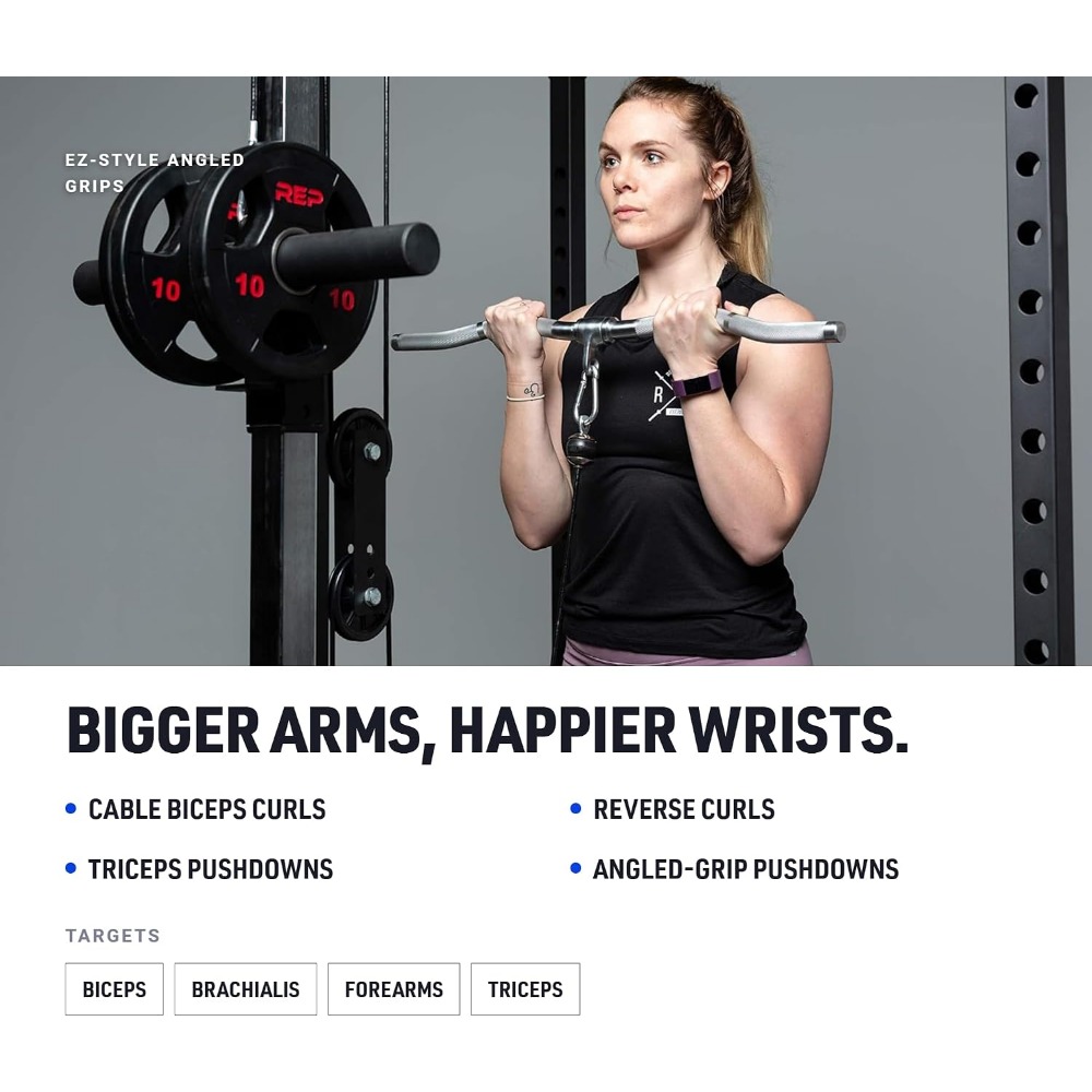 ラットプルダウンとローロウケーブルマシンのアタッチメント（フ - Lat Pulldown Cable のレビューと価格