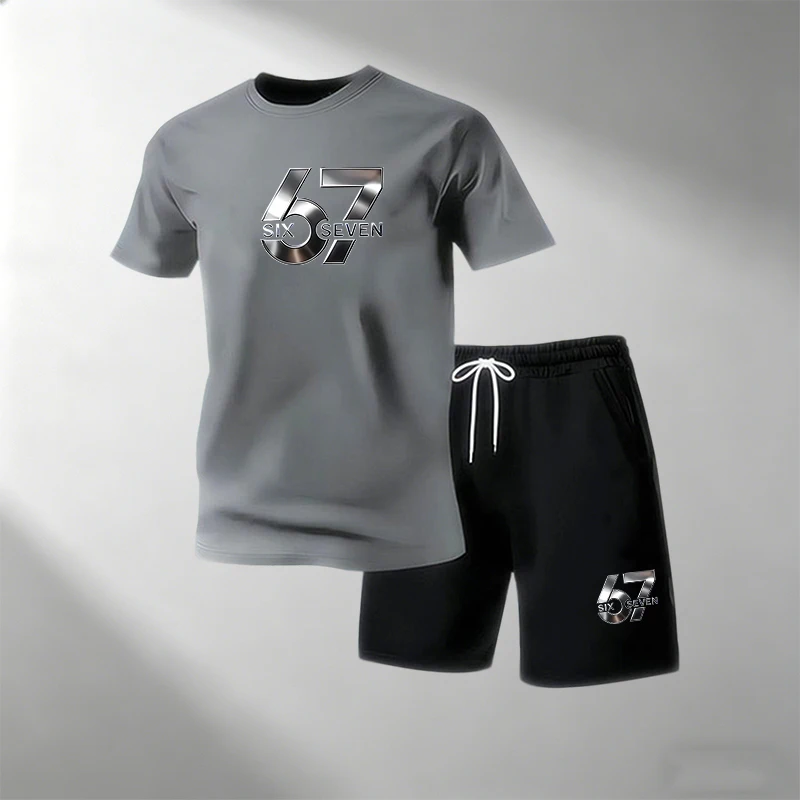オファー：メンズ2ピーススポーツセット ラウンドネックTシャ - Home Gym Usa のレビューと価格
