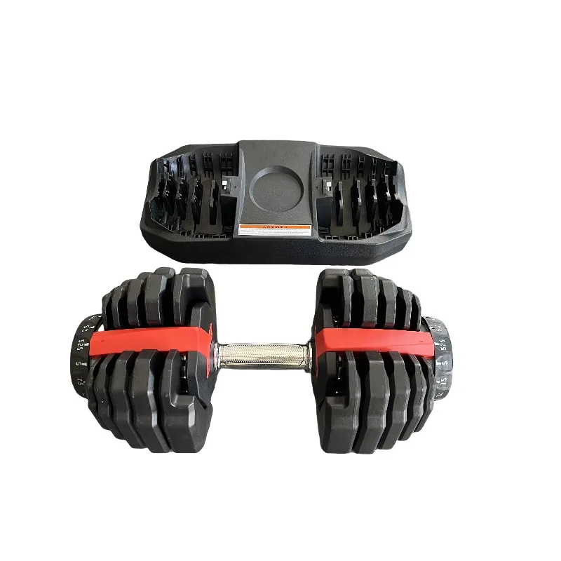 24kg新入荷クイックアジャスタブルダンベルプロ仕様ホームジ - Home Gym Dumbbell Workout のレビューと価格