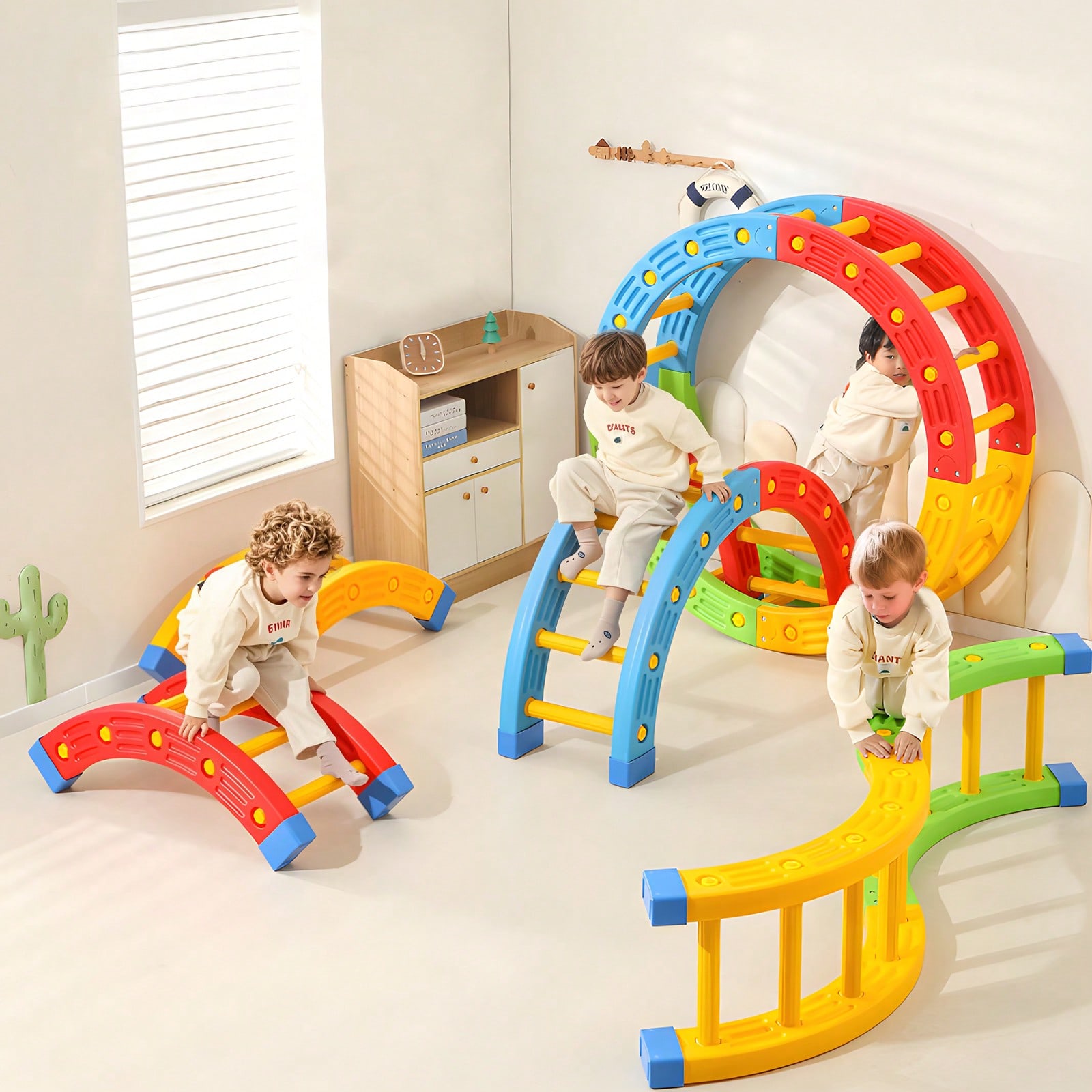 GCCSJ 2-in-1 折りたたみ式幼児用クライミングトイ - Home Gym For Kids のレビューと価格