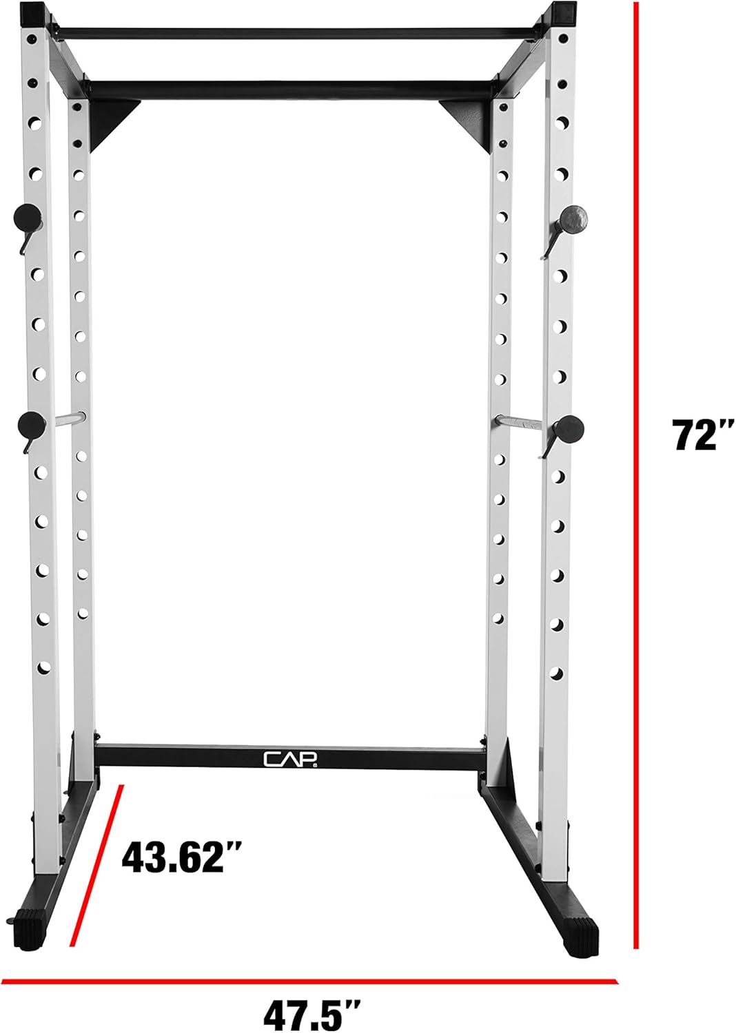 ホームジム用フルケージパワーラック、金属製、カラーシリーズ、 - Home Gym Options のレビューと価格