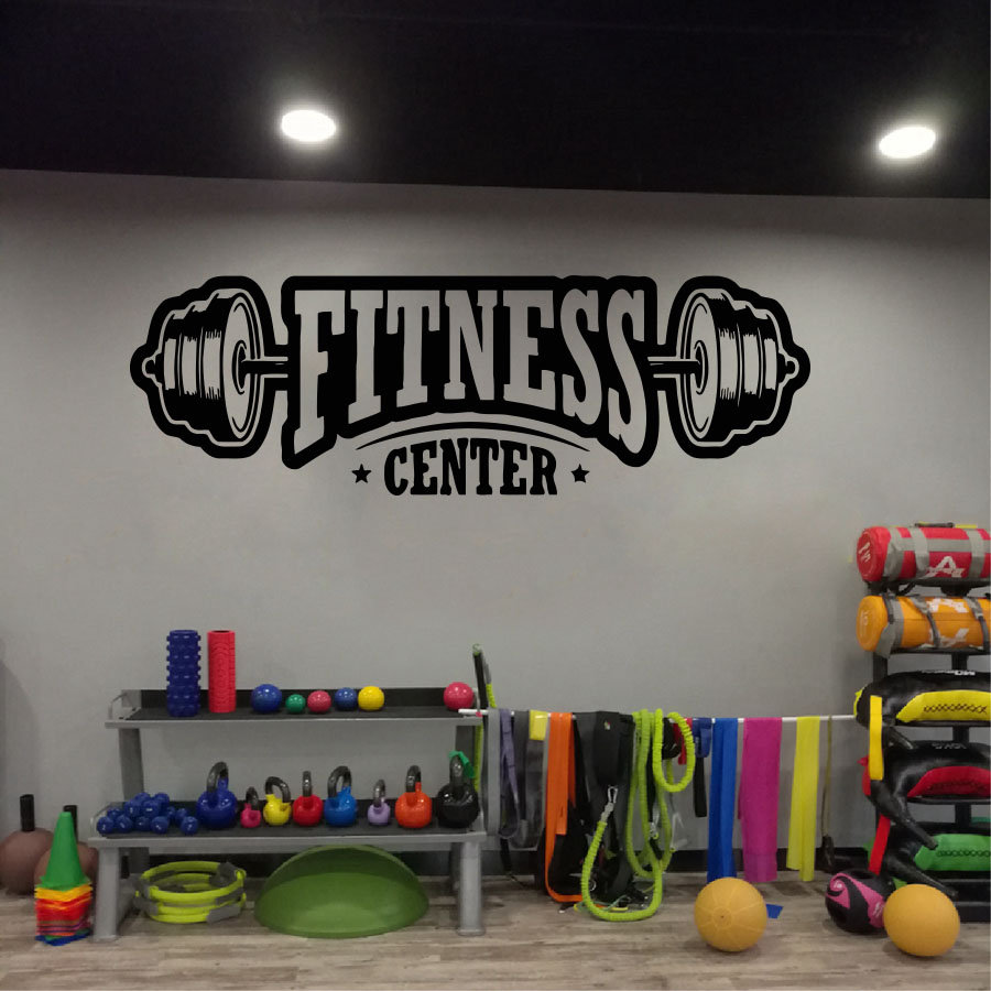 ジムビニール装飾壁デカールフィットネスクラブ壁装飾ステッカー - Home Gym Aesthetic のレビューと価格