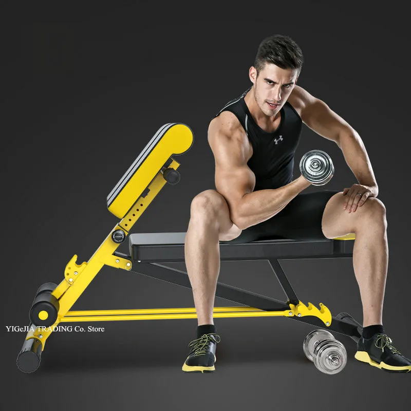調整可能なマルチワークアウト腹部ベンチ、オールインワンABロ - Home Gym Dumbbell Workout のレビューと価格