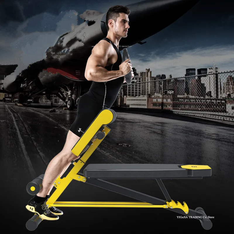 調整可能なマルチワークアウト腹部ベンチ、オールインワンABロ - Home Gym Dumbbell Workout のレビューと価格