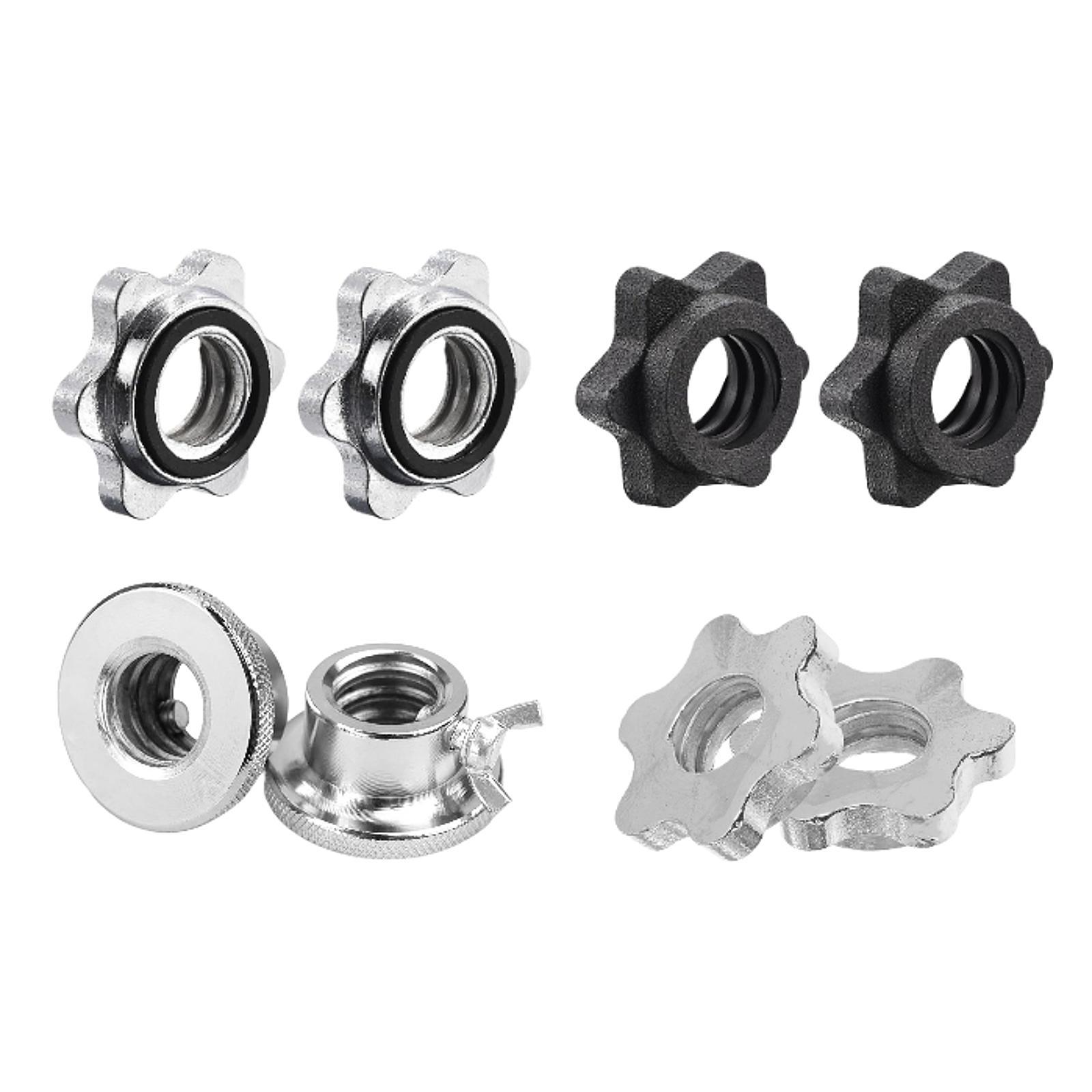 バーベルスクリューカラー機器、スチール交換、25mm、0.9 - Home Gym Dumbbell Workout のレビューと価格