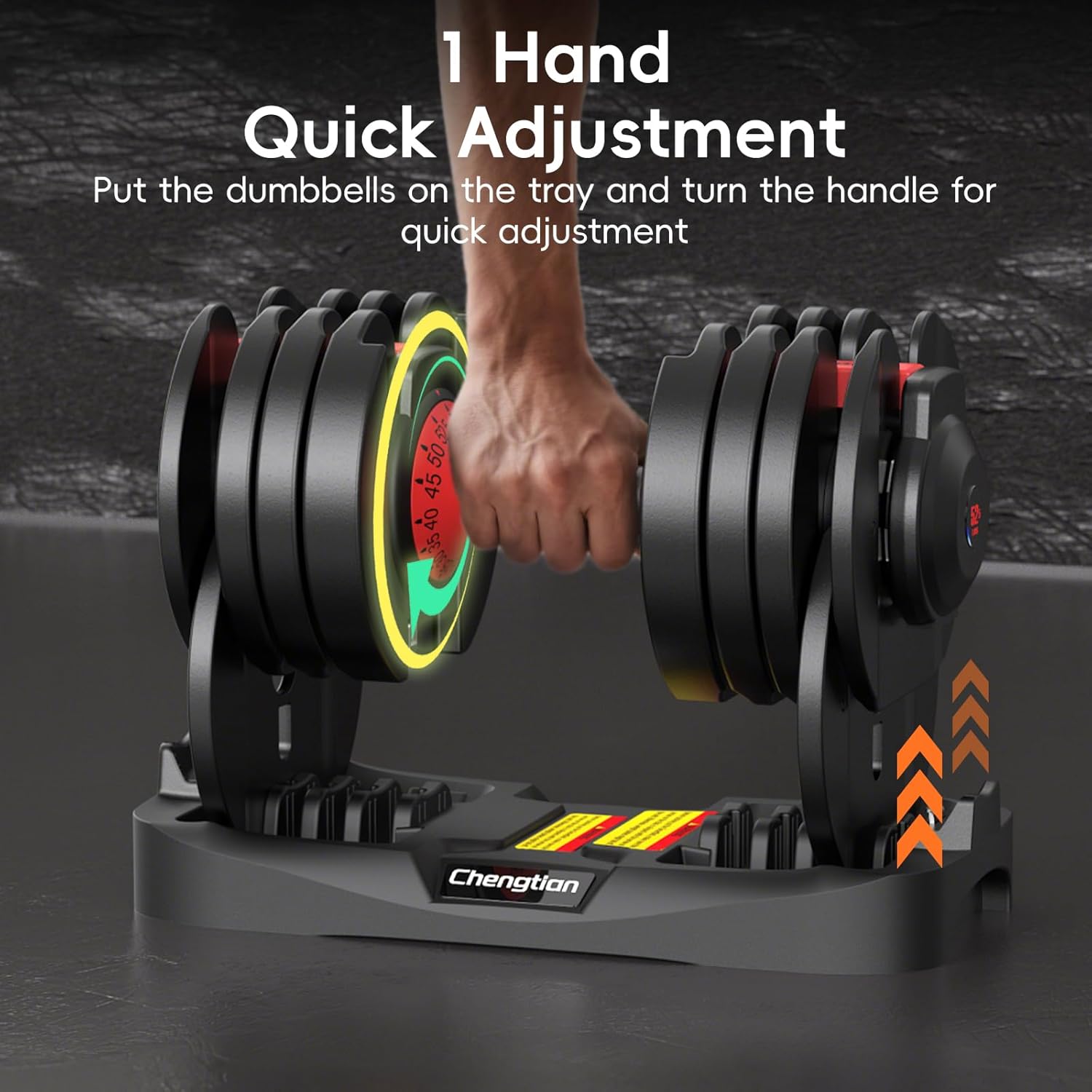 調整可能なダンベルセット 52.5/25ポンド 15/9ウェ - Home Gym Dumbbell Workout のレビューと価格